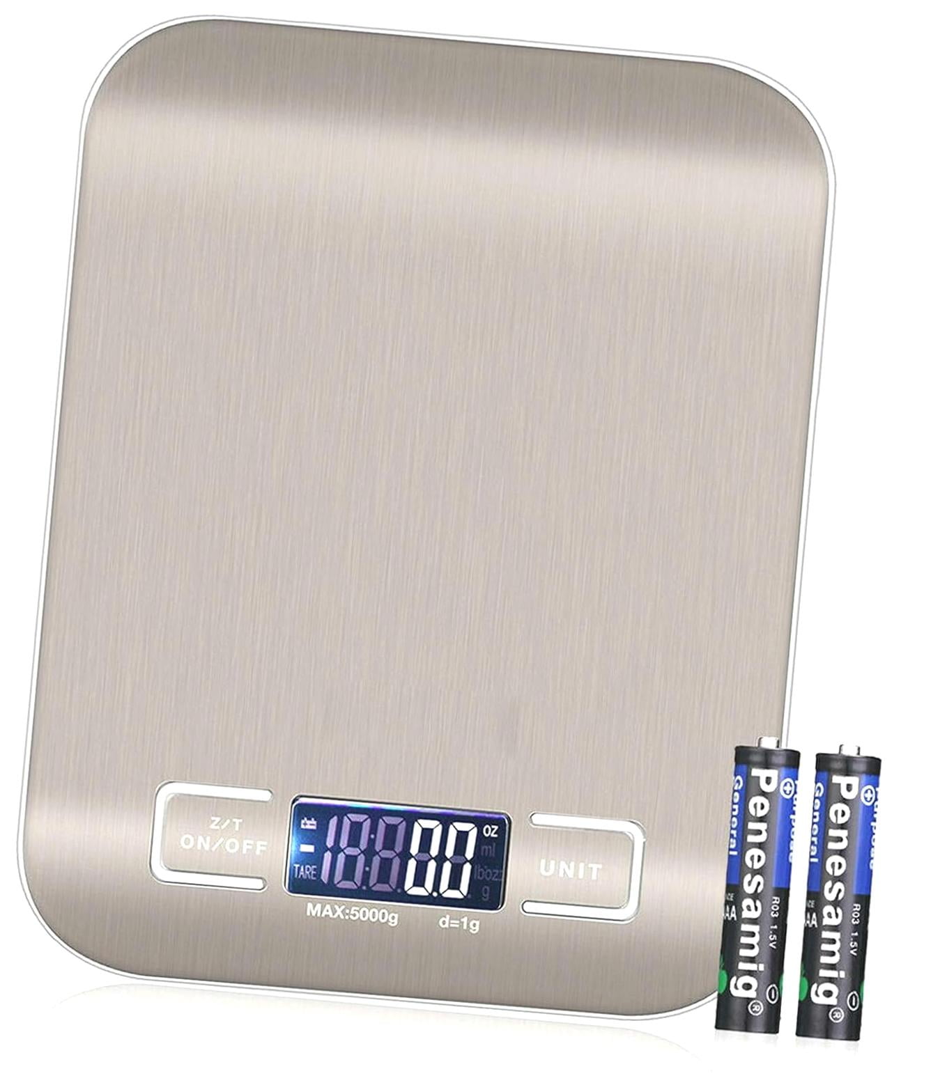 Dreamtimes AQwzh white Digital Food Kitchen Scale, Weight Grams and Oz ...