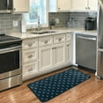 thumbnail image 1 of Dreamtimes Anchors Blue Kitchen Mats Washable Long Floor Runner Rug Non-Slip Fatigue Area Rugs Nautical Absorbent Doormat Cushioned for Farmhouse Home Bath Indoor Outdoor Decor 39"x20", 1 of 6