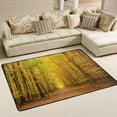 thumbnail image 1 of Dreamtimes Autumn Forest Tree Area Rug, 36"x24" Fall Forest Path Non-Slip Washable Indoor Door Mat, Absorbent Floor Mat for Bedroom Kitchen Entryway Bathroom, 1 of 7