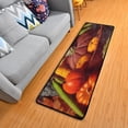 thumbnail image 1 of Dreamtimes Autumn Fruit Harvest Hallway Runner Rug 2'x6' Kitchen Rug with Rubber Backing Non Slip Entryway Rug Runner Washable Soft Area Rug for Hallway Bedroom Kitchen Decor, 1 of 6
