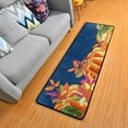 thumbnail image 1 of Dreamtimes Autumn Leaves Pumpkins Hallway Runner Rug 2'x6' Kitchen Rug with Rubber Backing Vintage Thanksgiving Day Non Slip Entryway Rug Runner Soft Area Rug for Hallway Bedroom Kitchen, 1 of 6