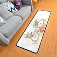 thumbnail image 1 of Dreamtimes Autumn Pumpkin Bicycle Hallway Runner Rug 2'x6' Kitchen Rug with Rubber Backing Fall Non Slip Entryway Rug Runner Washable Soft Area Rug for Hallway Bedroom Kitchen Decor, 1 of 6