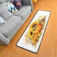 thumbnail image 1 of Dreamtimes Autumn Pumpkin Sunflowers Hallway Runner Rug 2'x6' Kitchen Rug with Rubber Backing Happy Thanksgiving Non Slip Entryway Rug Runner Washable Soft Area Rug for Hallway Bedroom Kitchen Decor, 1 of 6