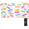 thumbnail image 1 of Dreamtimes Beach Towels Summer Ice Cream Camping Towels Sand Free Beach Towel, 30"x60" Large Beach Towels Quick Dry Bath Travel Towels Pool Yoga Beach Mat for Men Women, 1 of 7