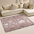 thumbnail image 1 of Dreamtimes Beauty Cow Spot Non-Slip Area Rug Gold Rose Bling Floor Carpet Comfort Floor Mats Decor for Indoor Front Porch,Living Room, Bedroom,Kitchen, 36"x24", 1 of 5