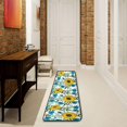 thumbnail image 1 of Dreamtimes Blooming Sunflowers Hallway Runner Rug 2'x6' Kitchen Rug with Rubber Backing Wild Blue Flowers Non Slip Entryway Rug Runner Washable Soft Area Rug for Hallway Bedroom Kitchen Decor, 1 of 6