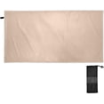 thumbnail image 1 of Dreamtimes Brown Beach Towel,Absorbent Quick Dry Sport Towel Oversized Lightweight Soft Bath Towel for Travel Sports Pool Swimming Bath Camping 30x60in, 1 of 7