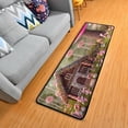 thumbnail image 1 of Dreamtimes Candy Gingerbread House Hallway Runner Rug 2'x6' Kitchen Rug with Rubber Backing Christmas Sweet Non Slip Entryway Rug Runner Washable Soft Area Rug for Hallway Bedroom Kitchen Decor, 1 of 6