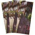 thumbnail image 1 of Dreamtimes Cartoon Anime House Kitchen Dish Towels, 18 Inch x 28 Inch Dishcloths Set, 4 Pack Dish Cloths for Washing Dishes Dish Rags and Drying Dishes, 1 of 7
