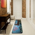 thumbnail image 1 of Dreamtimes Cat Saxophone Hearts Hallway Runner Rug 2'x6' Kitchen Rug with Rubber Backing Happy Valentines Day Non Slip Entryway Rug Runner Washable Soft Area Rug for Hallway Bedroom Kitchen Decor, 1 of 6