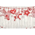 thumbnail image 1 of Dreamtimes Christmas Decorations Kitchen Towels Set of 1 Dishcloths Hand Towels Tea Towels Ultra Absorbent for Cleaning Washing Drying Dishes Tableware 28'' x 18'', 1 of 7