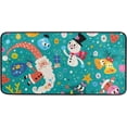 thumbnail image 1 of Dreamtimes Christmas Kitchen Rug, 39"x20" Anti Fatigue Kitchen Floor Mat, Non Slip Waterproof Long Standing Mat Throw Kitchen Runner Rug for Kitchen Washroom Bedroom, 1 of 7