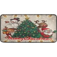 thumbnail image 1 of Dreamtimes Christmas Kitchen Rug, 39"x20" Anti Fatigue Kitchen Floor Mat, Non Slip Waterproof Long Standing Mat Throw Kitchen Runner Rug for Kitchen Washroom Bedroom, 1 of 7