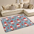 thumbnail image 1 of Dreamtimes Christmas Red Gnomes Non-Slip Area Rug 72"x48", Happy New Year Soft Non Slip Washable Floor Mats for Indoor Front Porch,Living Room, Bedroom,Kitchen, 1 of 5