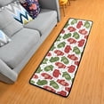 thumbnail image 1 of Dreamtimes Christmas Snowflakes Gloves Hallway Runner Rug 2'x6' Kitchen Rug with Rubber Backing New Year Non Slip Entryway Rug Runner Washable Soft Area Rug for Hallway Bedroom Kitchen Decor, 1 of 6
