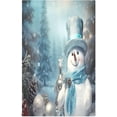 thumbnail image 1 of Dreamtimes Christmas Snowman Kitchen Towels, 18 x 28 Inch Super Soft and Absorbent Dish Cloths for Washing Dishes, 1 PCS Reusable Multi-Purpose Microfiber Hand Towels for Kitchen, 1 of 7