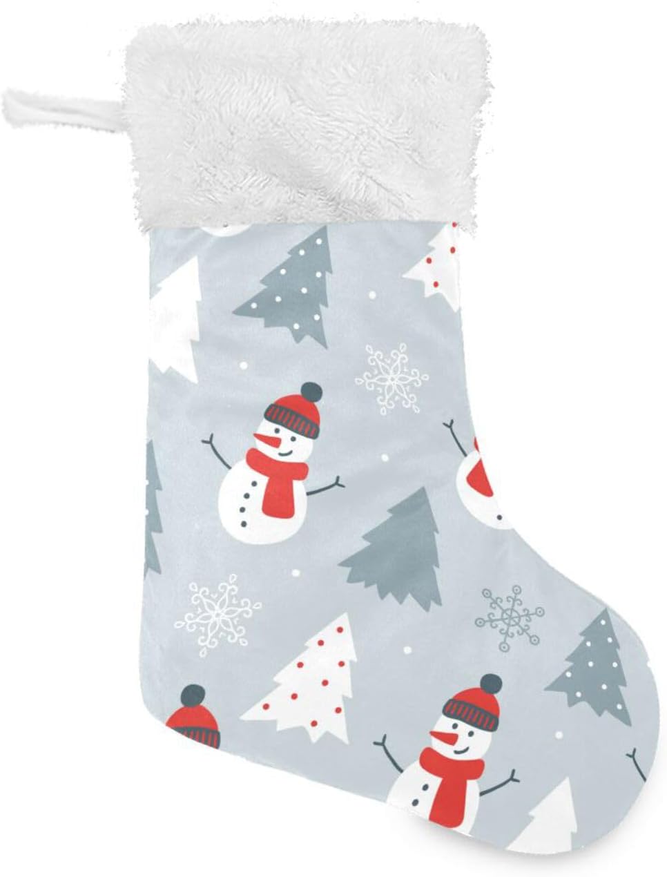 Dreamtimes Christmas Stocking Set of 1, Christmas Snowman Xmas