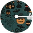 thumbnail image 1 of Dreamtimes Christmas Tree Skirt, Halloween Tree Skirt for Holiday Party Home Christmas Day Ornaments 36", 1 of 6