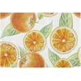 thumbnail image 1 of Dreamtimes Citrus Orange Fruit Anti-Slip Ultra Absorbent Durable Bath Rug with Rubber Backing,17.3"x13.4", 1 of 5
