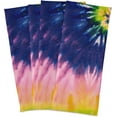 thumbnail image 1 of Dreamtimes Colorful Psychedelic Tie Dye Swirl Kitchen Towel, Dish Towels Quick Drying Tea Towels Absorbent Hand Towels for Kitchen Sink Dinner Table 28 x 18 Inches, Set of 4, 1 of 7