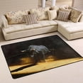 thumbnail image 1 of Dreamtimes Cool Bull Cow Cattle Non-Slip Area Rug Animal Floor Carpet Comfort Floor Mats Decor for Indoor Front Porch,Living Room, Bedroom,Kitchen, 36"x24", 1 of 5