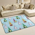 thumbnail image 1 of Dreamtimes Cute Christmas Gnome Non-Slip Area Rug 36"x24", Blue Snowflake Winter Floor Carpet Comfort Floor Mats Decor for Indoor Front Porch,Living Room, Bedroom,Kitchen, 1 of 7