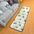 thumbnail image 1 of Dreamtimes Cute Gnome St Patrick Day Hallway Runner Rug 2'x6' Kitchen Rug with Rubber Backing Spring Shamrock Non Slip Entryway Rug Runner Washable Soft Area Rug for Hallway Bedroom Kitchen Decor, 1 of 6