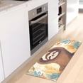 thumbnail image 1 of Dreamtimes Cute Sloth Kitchen Mat 20"x39", Non Skid Kitchen Runner Rug Absorbent Resist Dirt Kitchen Floor Mat Comfort Standing Mat for Kitchen, Floor, Office, Sink, Laundry, 1 of 6