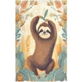thumbnail image 1 of Dreamtimes Cute Sloth Kitchen Towels, 18 x 28 Inch Super Soft and Absorbent Dish Cloths for Washing Dishes, 1 PCS Reusable Multi-Purpose Microfiber Hand Towels for Kitchen, 1 of 7