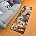 thumbnail image 1 of Dreamtimes Cute USA Nutcrackers Runner Rug 2x6' with Rubber Backing American Patriotic Non Slip Entryway Rug Runner Washable Soft Area Rug for Hallway Bedroom Kitchen Decor, 1 of 6