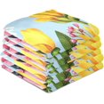 thumbnail image 1 of Dreamtimes Daisies and Sunflowers Kitchen Towels Set of 6 Dishcloths Hand Towels Tea Towels Ultra Absorbent for Cleaning Washing Drying Dishes Tableware 28'' x 18'', 1 of 7