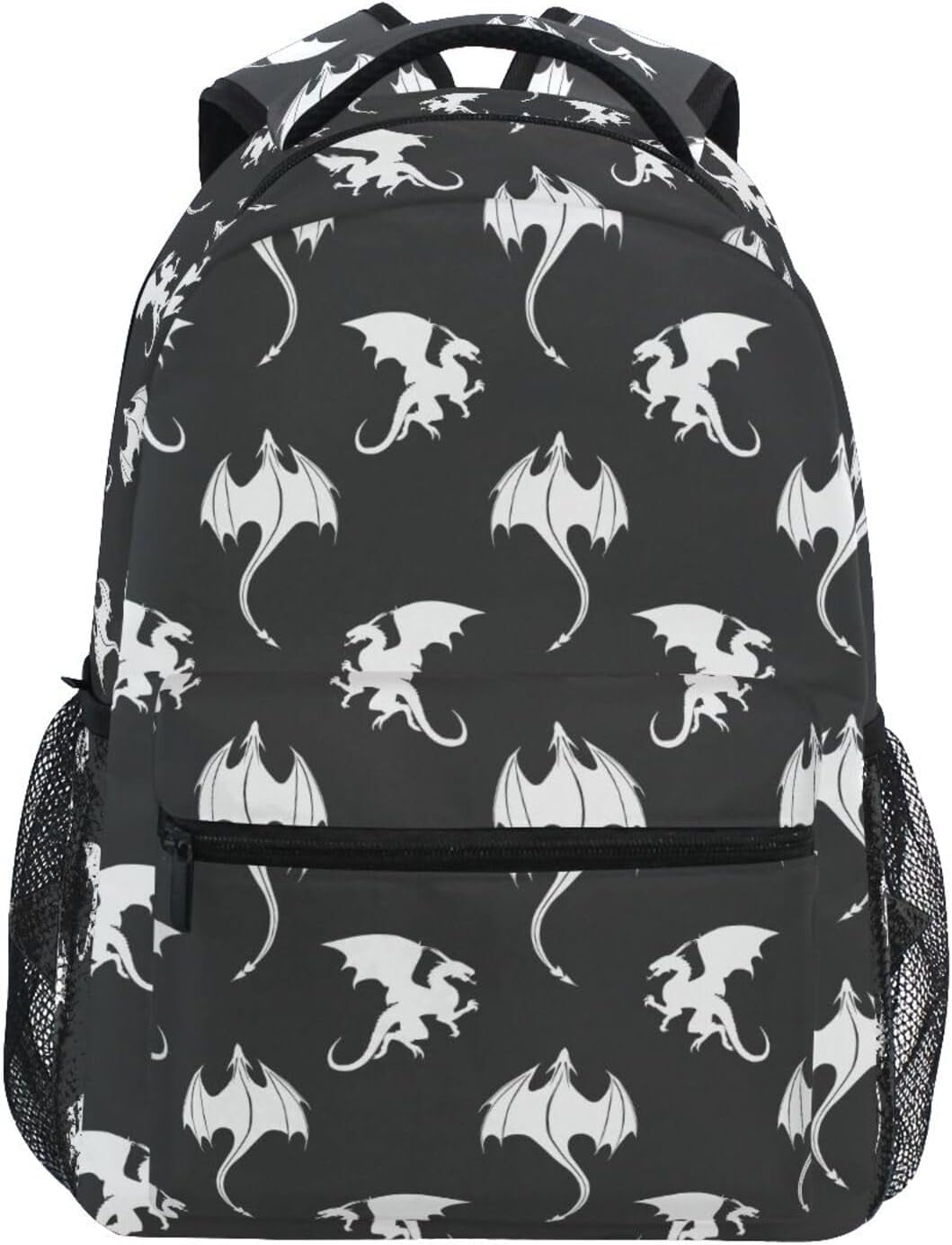 Dreamtimes Dragons_pattern_8 Kids Backpack with Name Tag, 16.9"×12"×7.3 ...