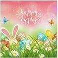 thumbnail image 1 of Dreamtimes Easter Eggs Cloth Napkins Set of 1, Oversized Washable Reusable Polyester Dinner Table Napkins for Family, Restaurant, Party Decor, 20 x 20 Inch, 1 of 7