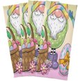thumbnail image 1 of Dreamtimes Easter Gnome Kitchen Dish Towel 4 Pack, Soft Absorbent Dishcloths Reusable Hand Towel Washable Tea Towels for Home Kitchen Bar Table Decor, 28 x 18 Inch, 1 of 7