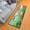 thumbnail image 1 of Dreamtimes Eggs Easter Holiday Hallway Runner Rug 2'x6' Kitchen Rug with Rubber Backing Happy Bunny Non Slip Entryway Rug Runner Washable Soft Area Rug for Hallway Bedroom Kitchen Decor, 1 of 6