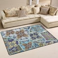 thumbnail image 1 of Dreamtimes Ethnic Graphic Patchwork Non-Slip Area Rug 36"x24", Abstract Pattern Floor Carpet Comfort Floor Mats Decor for Indoor Front Porch,Living Room, Bedroom,Kitchen, 1 of 7