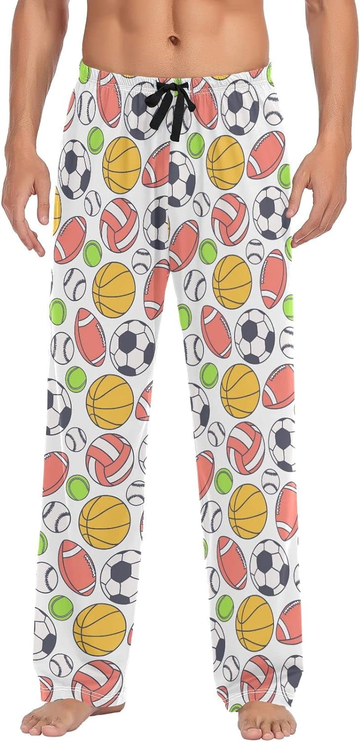 Dreamtimes Football Baseball Basketball Rugby Collection Pajama Pants
