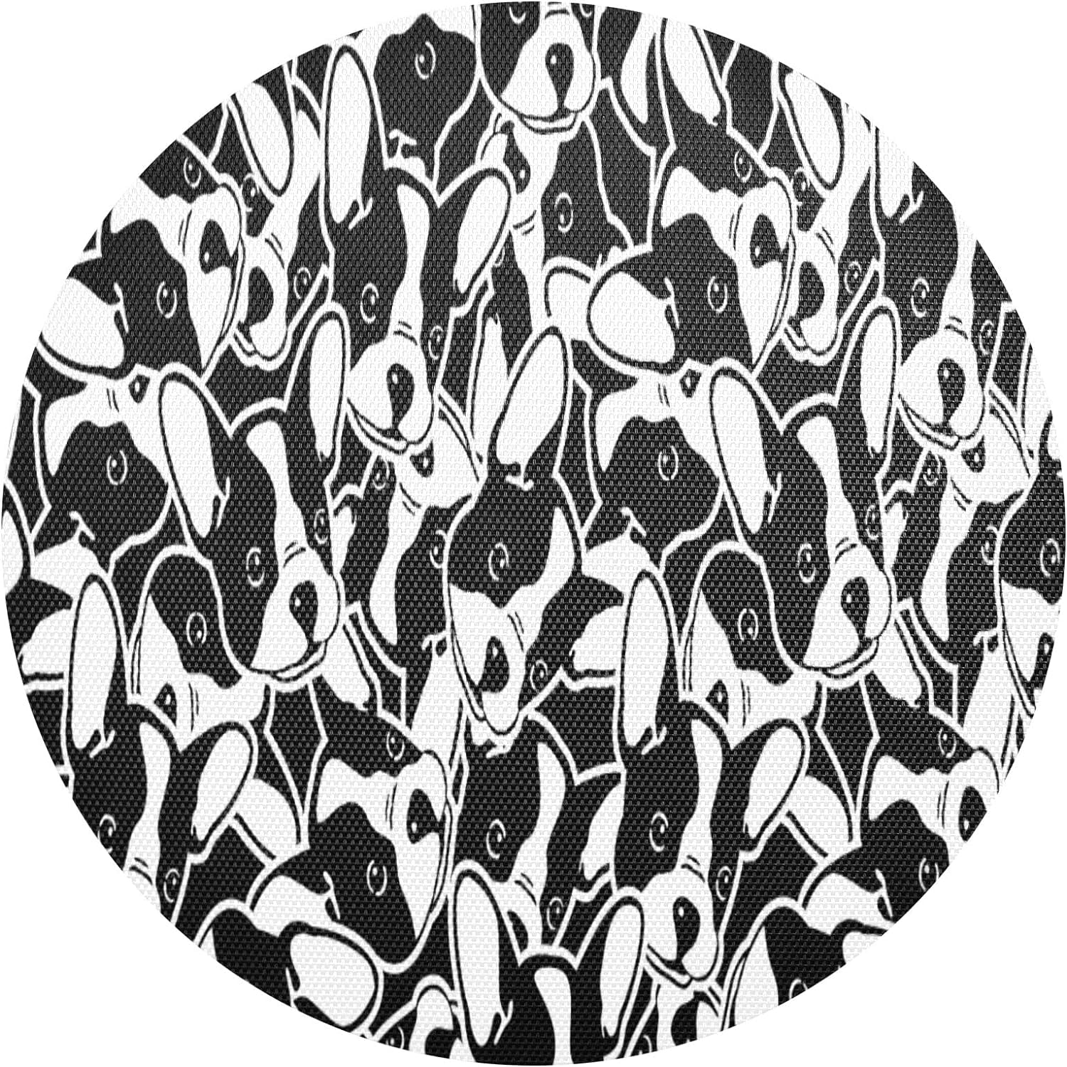 Dreamtimes French Bulldog Round Placemats for Dining Table Set of 1