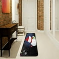thumbnail image 1 of Dreamtimes Happy Snowman Hallway Runner Rug 2'x6' Kitchen Rug with Rubber Backing Decorative Christmas Non Slip Entryway Rug Runner Washable Soft Area Rug for Hallway Bedroom Kitchen Decor, 1 of 6
