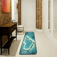 thumbnail image 1 of Dreamtimes Heart Shaped Island Hallway Runner Rug 2'x6' Kitchen Rug with Rubber Backing Romantic Valentine Non Slip Entryway Rug Runner Washable Soft Area Rug for Hallway Bedroom Kitchen Decor, 1 of 6