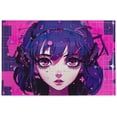 thumbnail image 1 of Dreamtimes Kawaii Art Pattern Puzzle 500 Pieces - Wooden Jigsaw Puzzles for Family Games - Suitable for Teenagers and Adults, 1 of 7