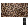 thumbnail image 1 of Dreamtimes Leopard Print Beach Towel,Absorbent Quick Dry Sport Towel Oversized Lightweight Soft Bath Towel for Travel Sports Pool Swimming Bath Camping 30x60in, 1 of 7