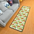 thumbnail image 1 of Dreamtimes Leprechaun Gnome Shamrocks Hallway Runner Rug 2'x6' Kitchen Rug with Rubber Backing St Patrick's Day Non Slip Entryway Rug Runner Washable Soft Area Rug for Hallway Bedroom Kitchen Decor, 1 of 6