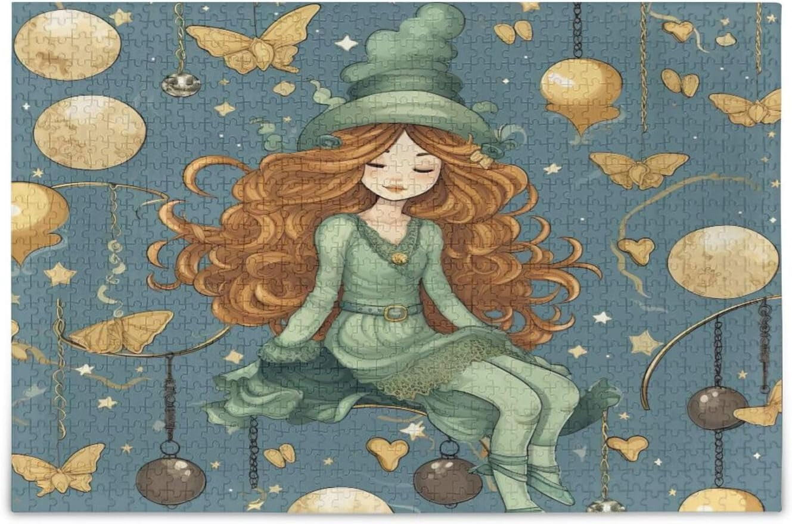 Dreamtimes Leprechaun Pattern Puzzle 500 Pieces - Wooden Jigsaw Puzzles ...