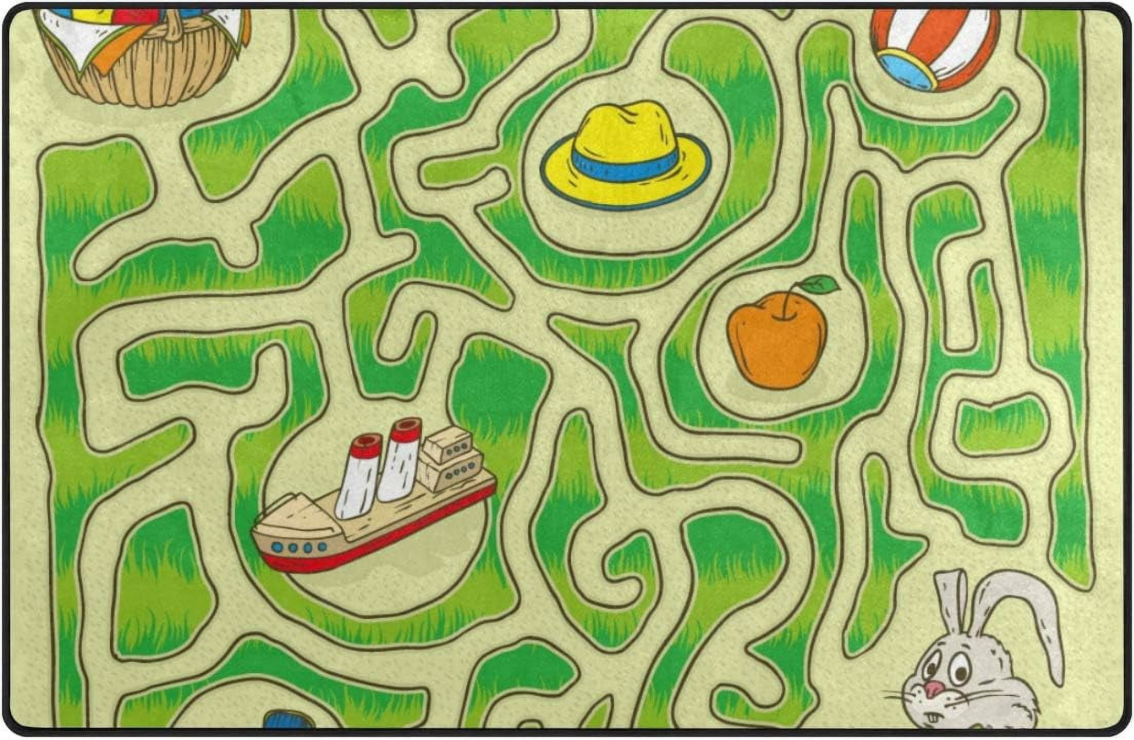 Dreamtimes Lightweight Soft Area Rugs 60 x 39 inch (5'x 3'3