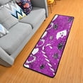thumbnail image 1 of Dreamtimes Lollipop Snowman Cute Hallway Runner Rug 2'x6' Kitchen Rug with Rubber Backing Purple Christmasation Non Slip Entryway Rug Runner Soft Area Rug for Hallway Bedroom Kitchen, 1 of 6