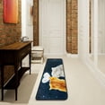 thumbnail image 1 of Dreamtimes Loving Couple Cats Hallway Runner Rug 2'x6' Kitchen Rug with Rubber Backing Valentines Sky Moon Non Slip Entryway Rug Runner Washable Soft Area Rug for Hallway Bedroom Kitchen Decor, 1 of 6