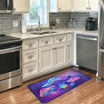 thumbnail image 1 of Dreamtimes Magic Mushrooms Kitchen Mats Washable Long Floor Runner Rug Non-Slip Fatigue Area Rugs Hippie Colorful Spots Absorbent Doormat Cushioned for Farmhouse Home Bath Indoor Outdoor Decor 39"x20", 1 of 6