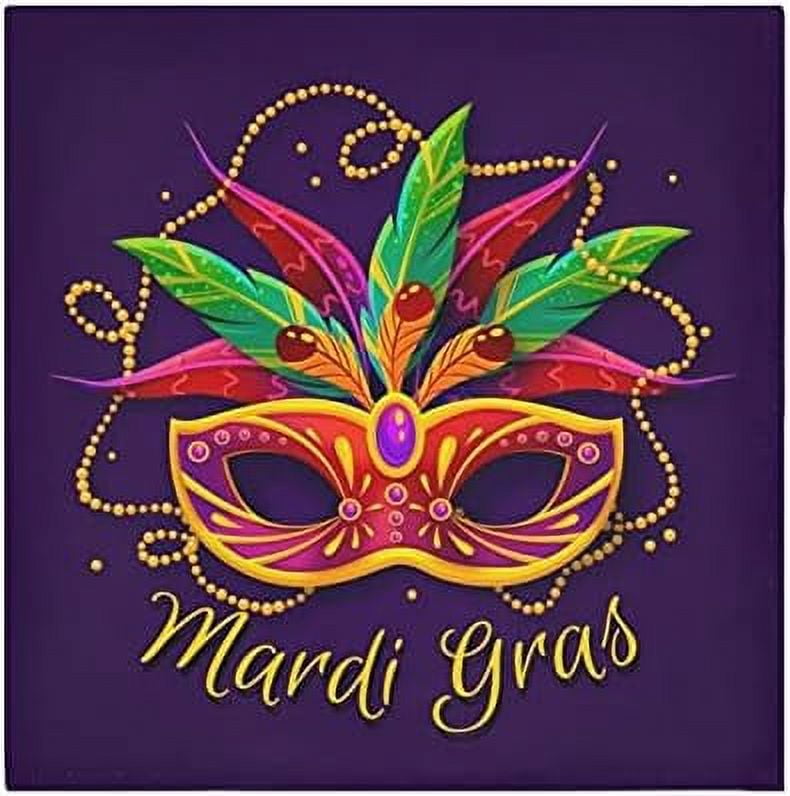 mardi gras cloth napkins