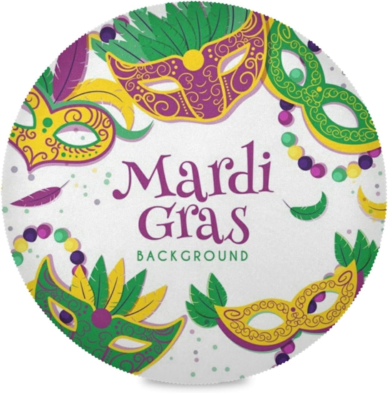 mardi gras table mats